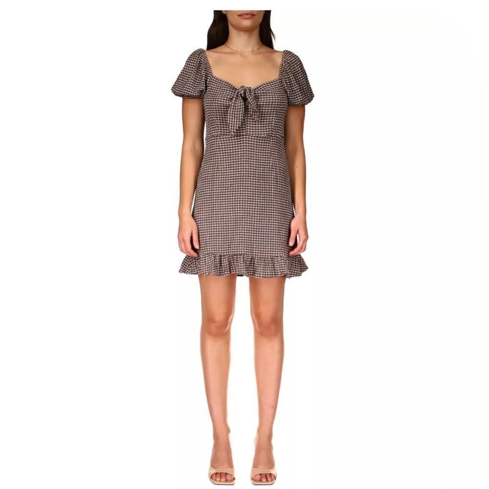 Sanctuary East To West Mini Dress- Med Brow- Size XL- NWT